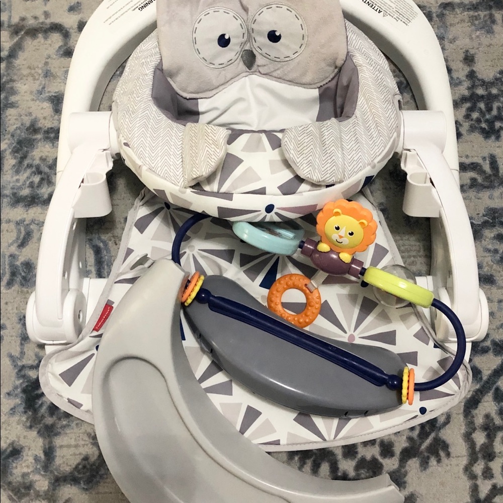 Fisher price deluxe owl sit me up seat